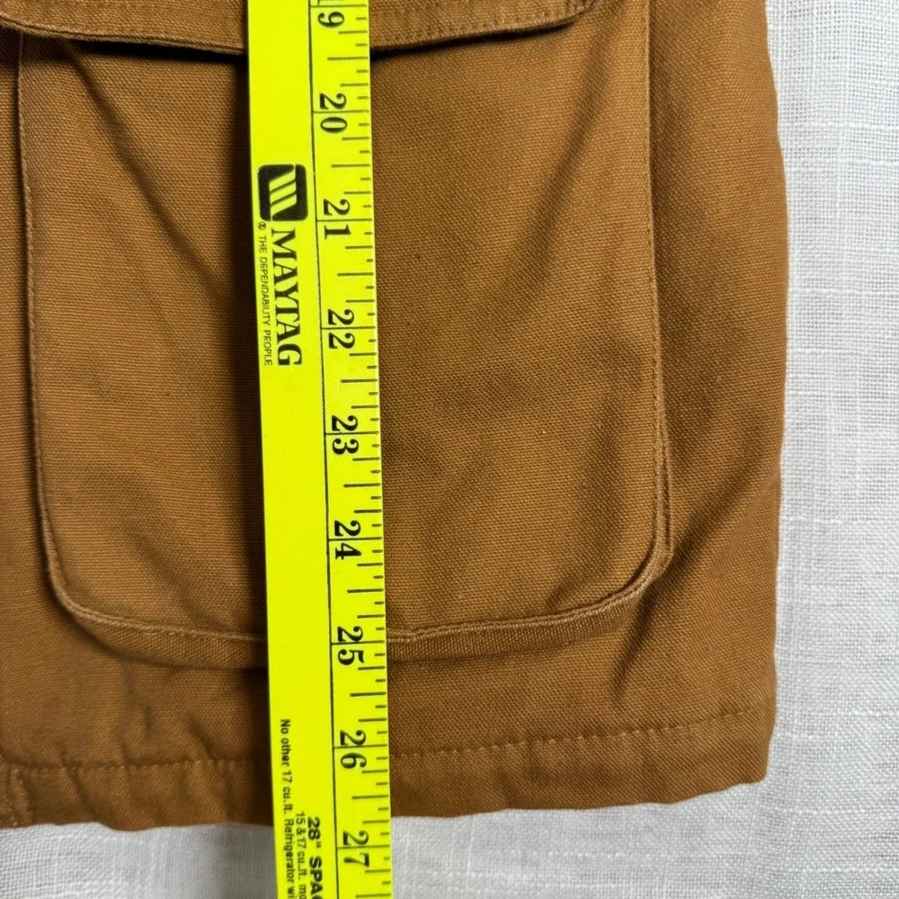 VTG Cabelas Outdoor Gear Hunting Jacket Youth Boys L Brown Canvas Corduroy Chore